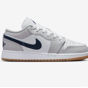 Jordan Kids' Low Top Sneakers White/Grey/Navy